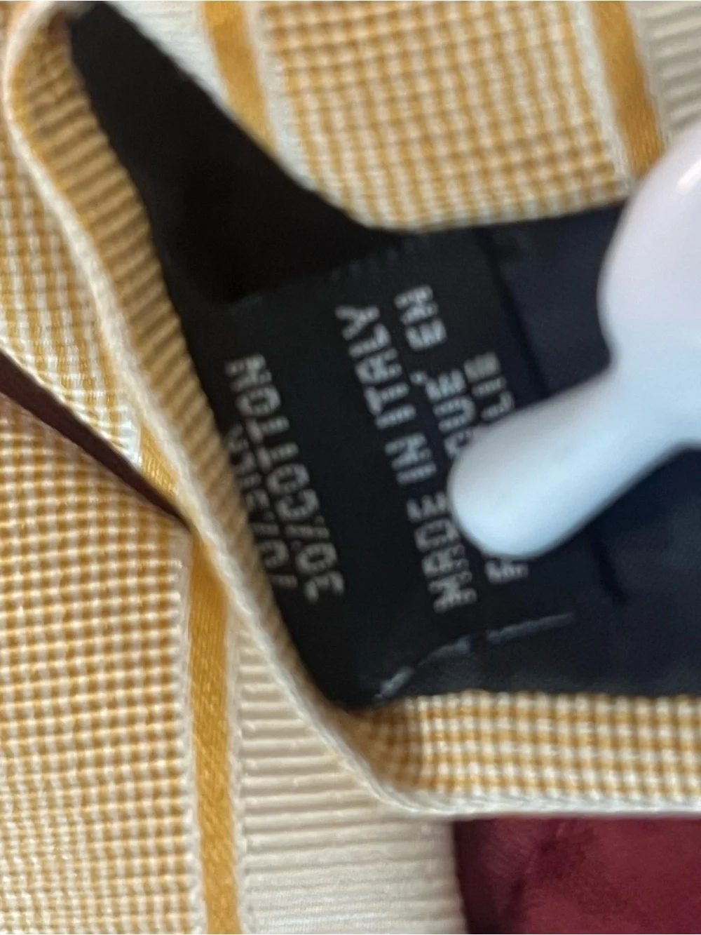 Fendi Diagonal Stripe Silk Blend Tie